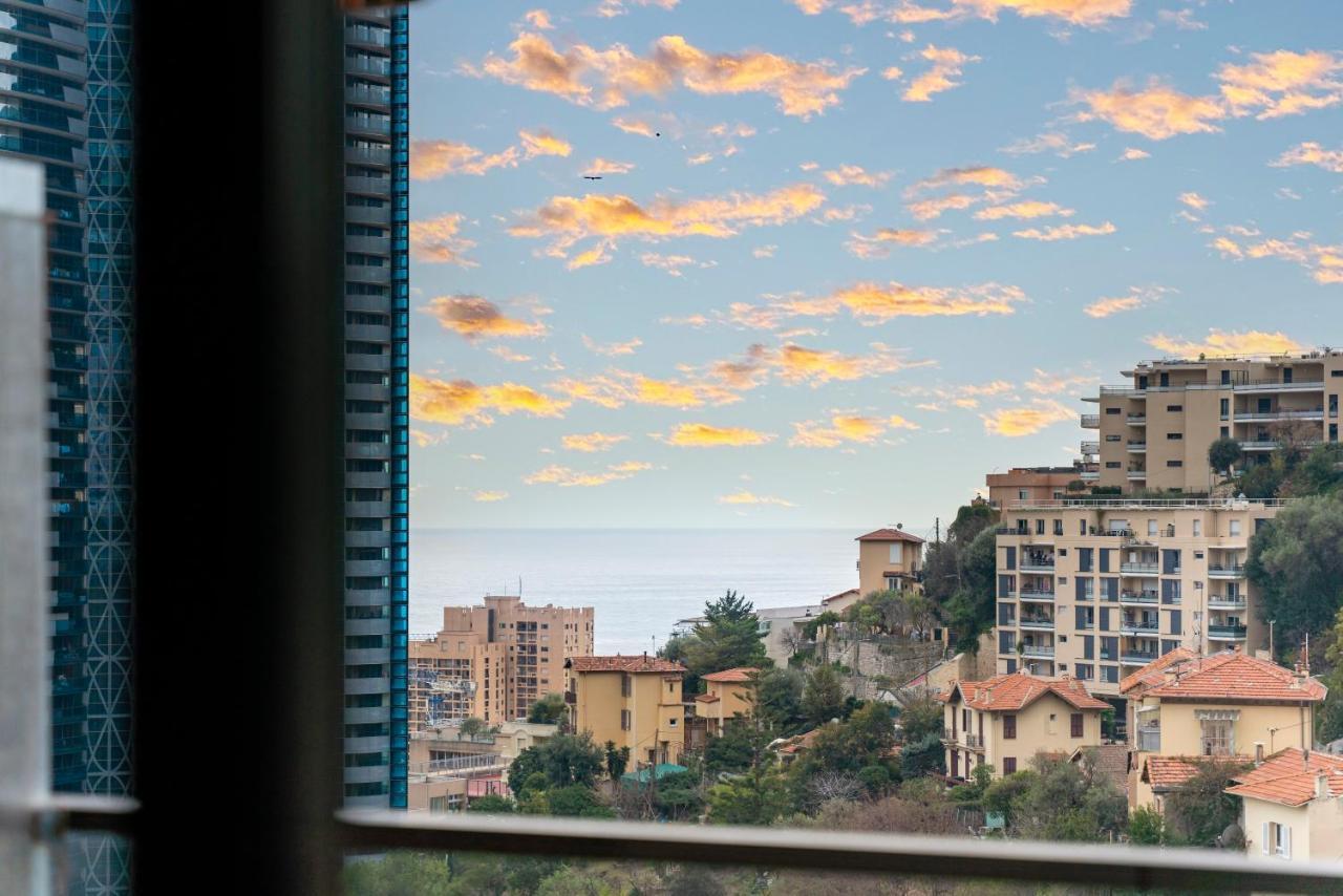 5Mn Monaco - Vue Mer - Parking - Piscine - Bb Beausoleil Eksteriør bilde