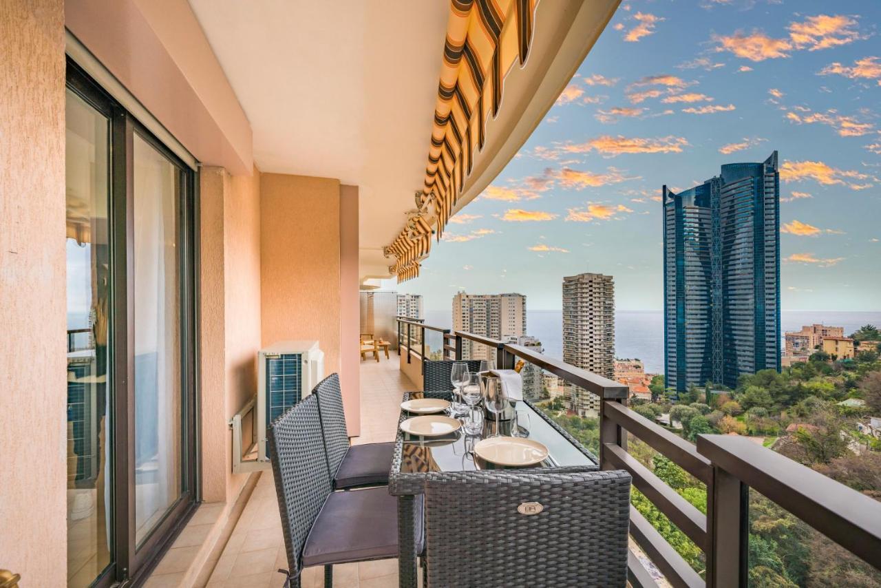 5Mn Monaco - Vue Mer - Parking - Piscine - Bb Beausoleil Eksteriør bilde