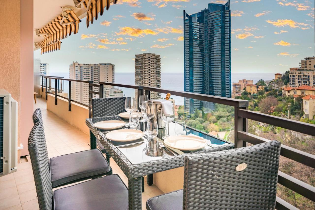 5Mn Monaco - Vue Mer - Parking - Piscine - Bb Beausoleil Eksteriør bilde