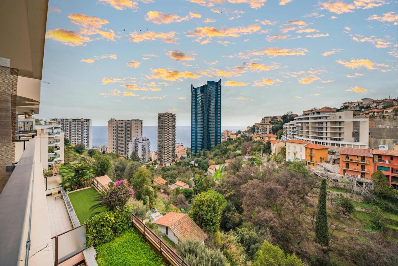 5Mn Monaco - Vue Mer - Parking - Piscine - Bb Beausoleil Eksteriør bilde