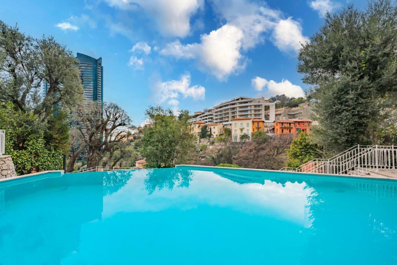 5Mn Monaco - Vue Mer - Parking - Piscine - Bb Beausoleil Eksteriør bilde